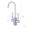 Ready Hot Instant Hot Water Dispenser with Polished Chrome Dual Lever Faucet and Digital Display 41-RH-300-F560-CH - alternate 5